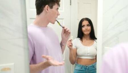 Teen stepsis wants to fuck stepbro raw