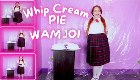 Whip Cream Pie WAM JOI (MP4 SD)
