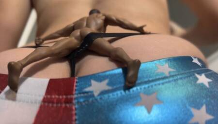 Giantess 4th of July buttcrush JOI POV