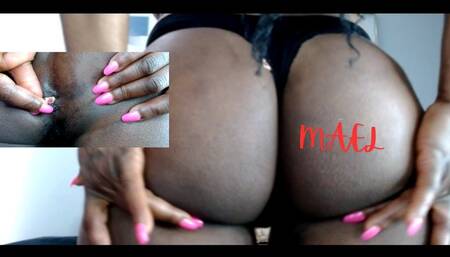 Stepsister Trapped In Dirty Panties Shoved In Oily Anal - Unaware Giantess Ebony Ass Fetish