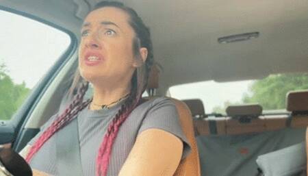 The highway, I narrowly avoided a car accident