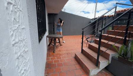 Kalinda takes her stepfather to the hardware store