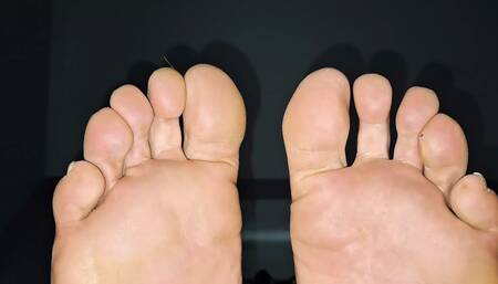 My soles from below