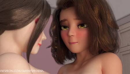 Double Snuggle 2 - Amy's Big Wish Episode 5 - Double Dick Futanari and Her Girlfriend!