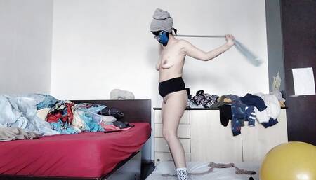 Amateur wife dances naked around the house. Amateur wife anal fingering first time.