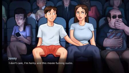 Jenny's Forbidden Summer Nights  Summertime Saga Hot Scenes 4 K