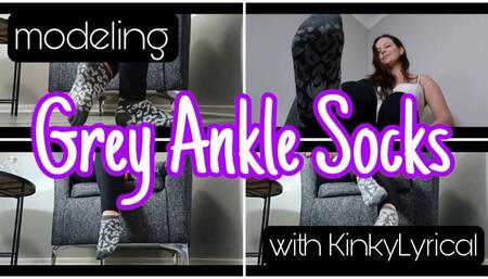 Showing off my socks - Cute ankle socks!