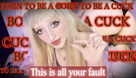 All your fault - Cuckold Fantasy - Cheating GF has a side dick