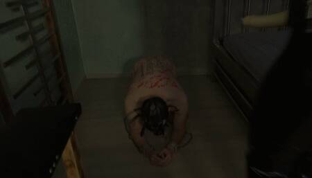 LADY LARISSA: SPANKING AND ANAL DILDO FUCK