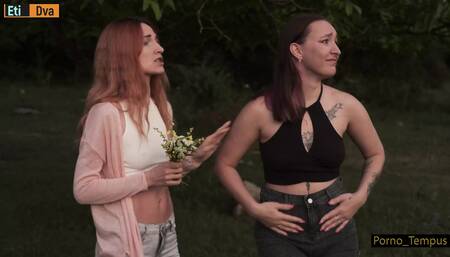 Russian sectarian will be saved. Breathing with the uterus and debauchery in a foursome