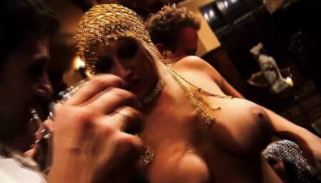 Sluts Sativa Rose, Candy Manson & Friends Stuffed with Cum After Wild Gangbang