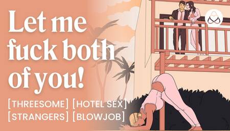 ASMR Audio Porn: FFM Threesome Hotel Sex with Two Girls Fucking One Lucky Guy - Erotic Audio Story for Women