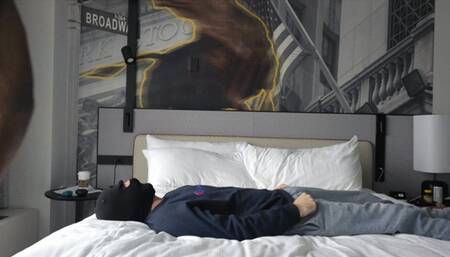 farting on my slave while I eat