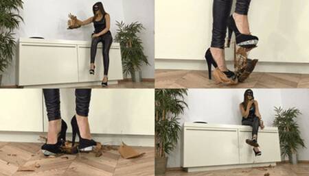 Your antique ship model meets my high heels