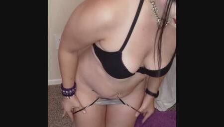 Goth girl will do whatever you want to keep her secret