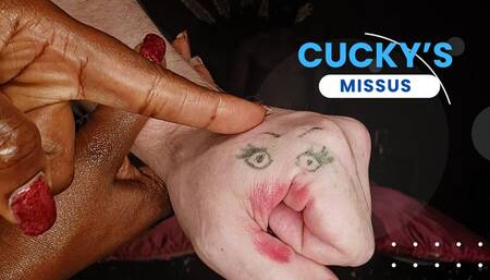 That's your girlfriend now cucky!