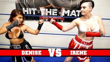 Dynamite Denise vs Irene Silver Taped Fist Kickboxing