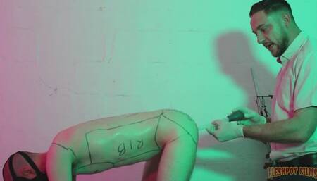 Oiled, flogged and fingered