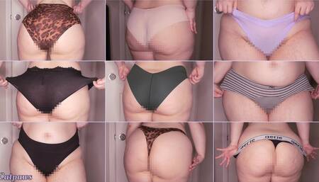 Nine New Pairs of Panties