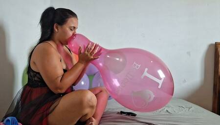 Blow to pop 14 pulgadas balloons Ace