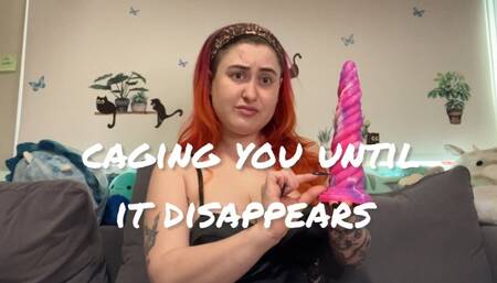 Caging You until it Disappears