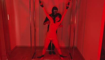 Kasumi Nikaido in the Tickle Room – Bound and Barefoot