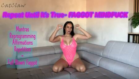 Repeat Until It's True - Faggot Mindfuck (1080p)