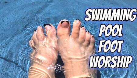 Swimming Pool Foot Worship
