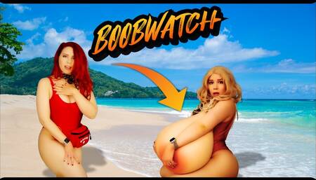 Boobwatch - Magic Skimpy Swimsuit Transforms Ludella into a Blonde Bimbo Blow-up Doll - Cosplay Parody with Multiple Breast Expansions and Bimbofication - HD MP4 1080p
