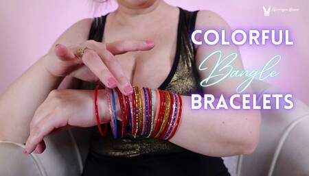 Colorful Bangle Bracelets