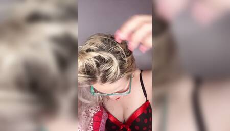 Story why I do not wear my new thick big eyeglasses.MP4