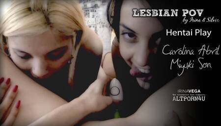 Lesbian POV Hentai Play - 1080p