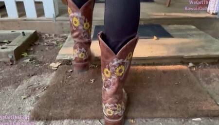 LICK MY COWGIRL BOOTS BITCH PART 1