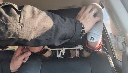 Part1: In the car, we looked at all the things he can do