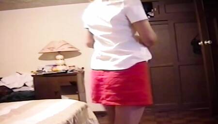 Showing off My Big Pussy, Ass and Tits Before Getting Fucked by a Stud