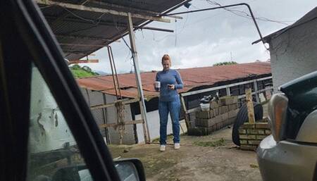 The old yellow chevette