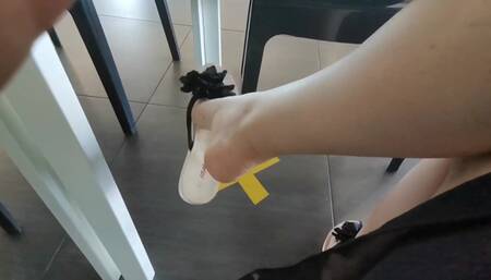 Flip Flops in Crowded Place