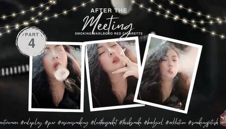 Custom : Part 4 After the meeting - Smoking Marlboro Red Cigarette - POV - RP - Audible