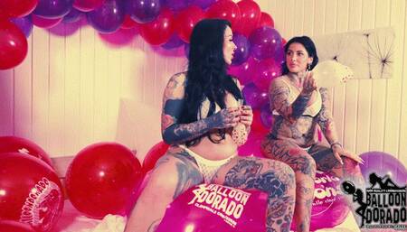 New Girl Natalie and JJs Qualatex 18 blow to pop 4K UHD Version