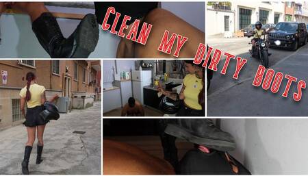 Clean my dirty boot