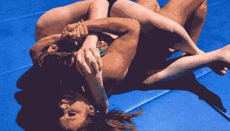 Jennifer Thomas vs Hanz  VanDerKill - Poolside Showdown SDWMV