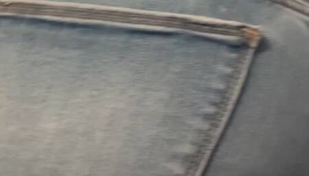 Steamy Fart Reward: Up-Close Jeans and Leggings Tease