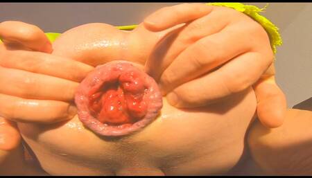 Fingering My Juicy Butthole and Prolapse
