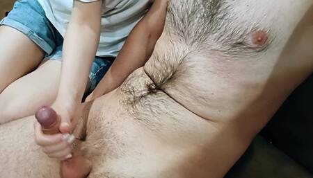 birthday gift for stepdad blowjob and handjob
