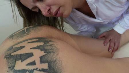 Farting Massagem - RaveGirl & Melissa - CLIP 4