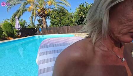 Neighbor's 20 Year Old Cheeky Brat!