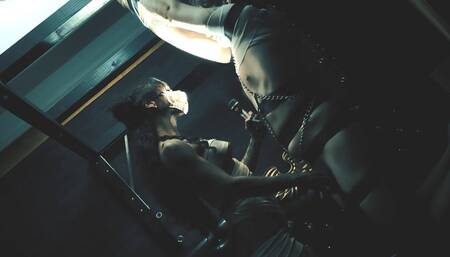 Huntress Artemis - Horror Nurse CBT & Tongue Torment [4k]