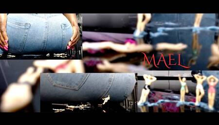 Tiny Colony Crushed With Denim Jeans In Ass Smothering : Unaware Giantess - Giantess Mael