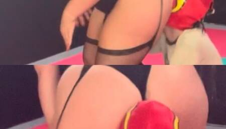 Made to kiss worship and be dominated by giantess ass