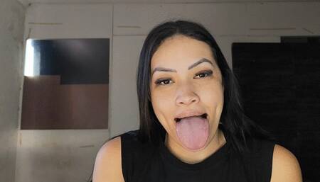 SEE MY BIGGEST TONGUE PART 4 BY KIARA FULL HD
